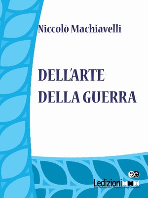 cover image of Dell'arte della guerra